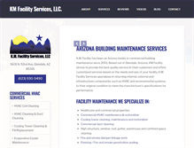 Tablet Screenshot of kmfacserv.com